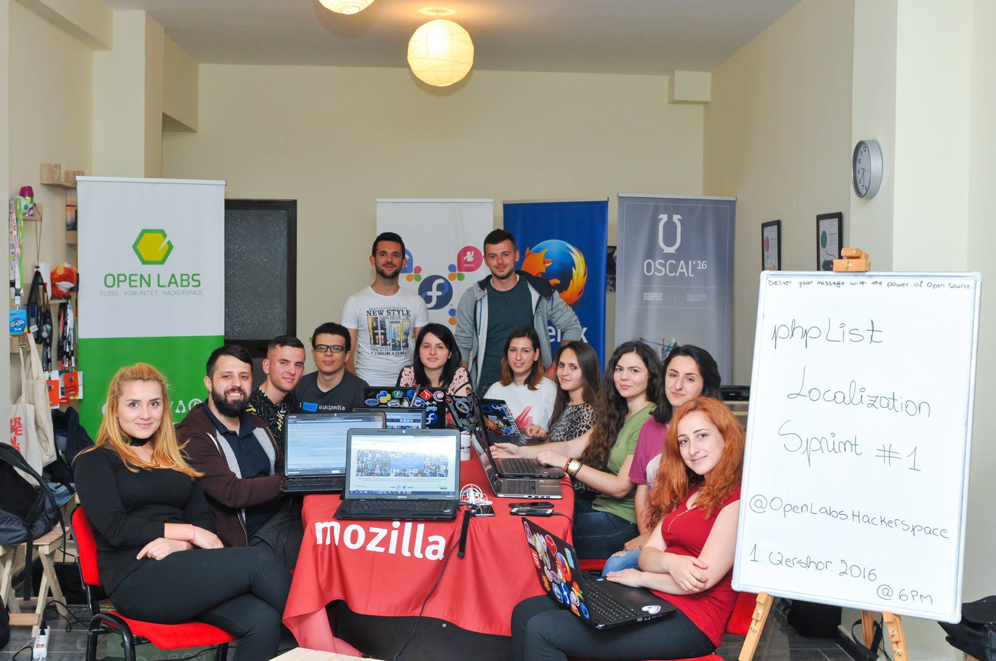 Localisation Sprint in Albania Open Source newsletter software